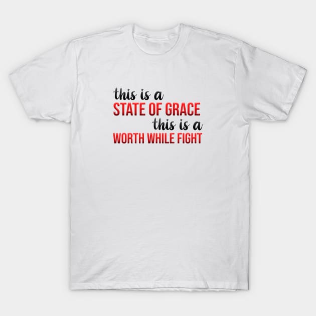 state of grace (taylors version) T-Shirt by sadieillust